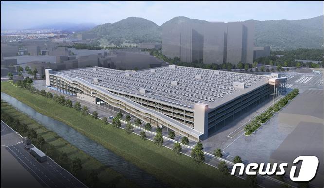 현대자동차 전기자동차 공장 조감도.