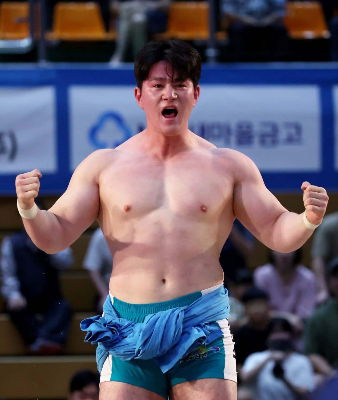 제천의병장사대회 한라장사에 오른 차민수.(대한씨름 협회 제공)