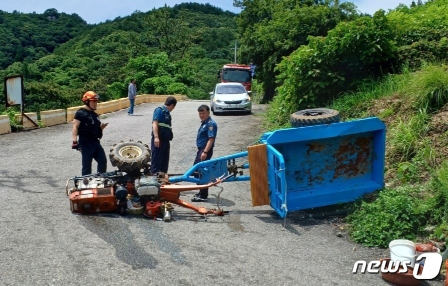 경운기 전복사고. &#40;사진은 기사 내용과 무관함&#41; / 뉴스1 ⓒ News1