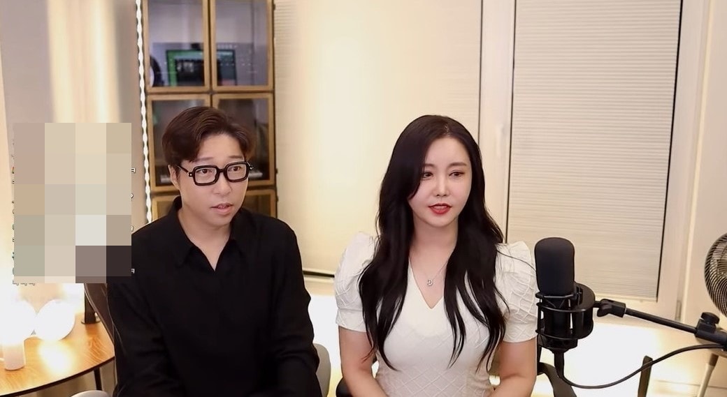 대도서관(왼), 윰댕, 대도서관 라이브방송 캡처