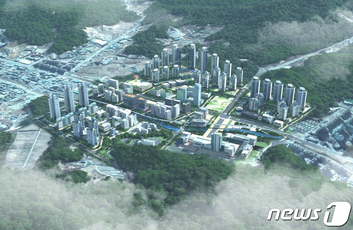 용인 역삼도시개발사업 조감도.&#40;용인시 제공&#41;  