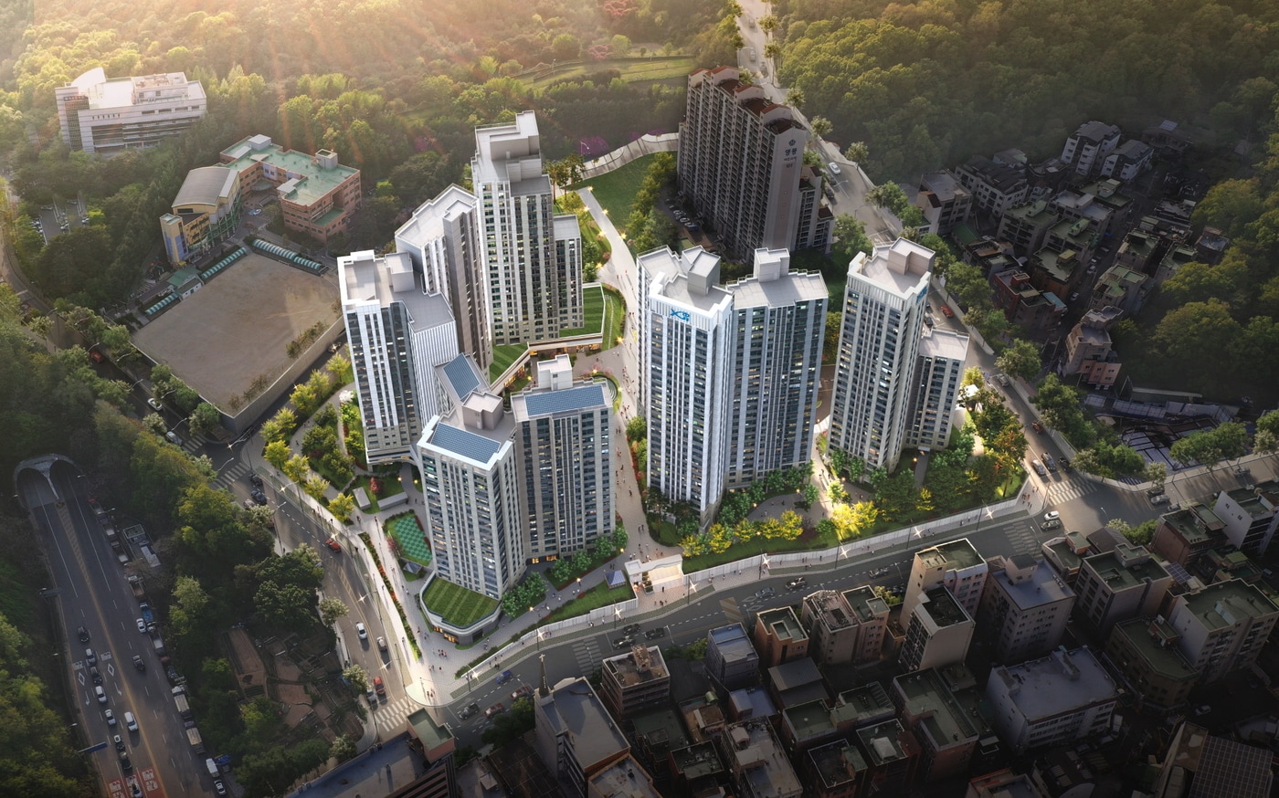 '안양자이 더 포레스트' 9월 분양…숲세권·초품아 단지 - 뉴스1