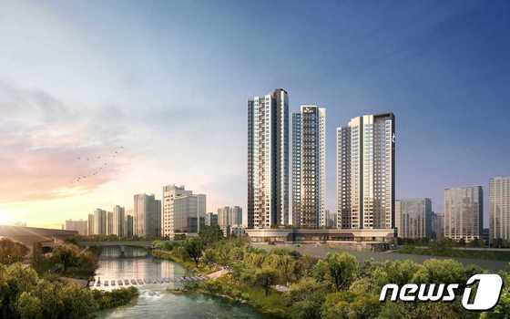 청계SK뷰 투시도(SK에코플랜트 제공).