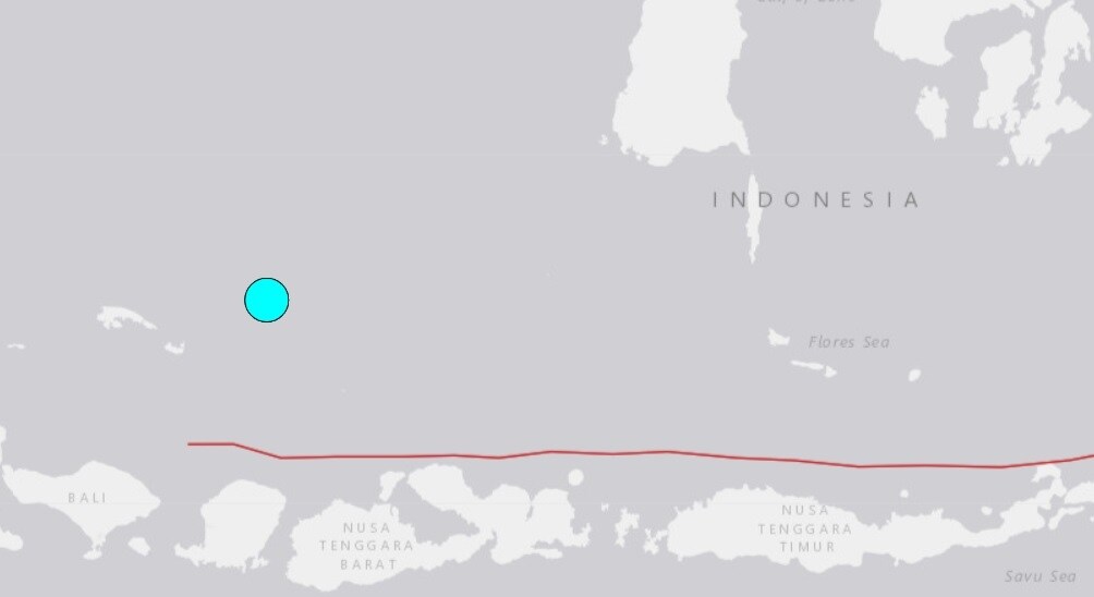29일 미 지질조사국&#40;USGS&#41; 홈페이지 캡처