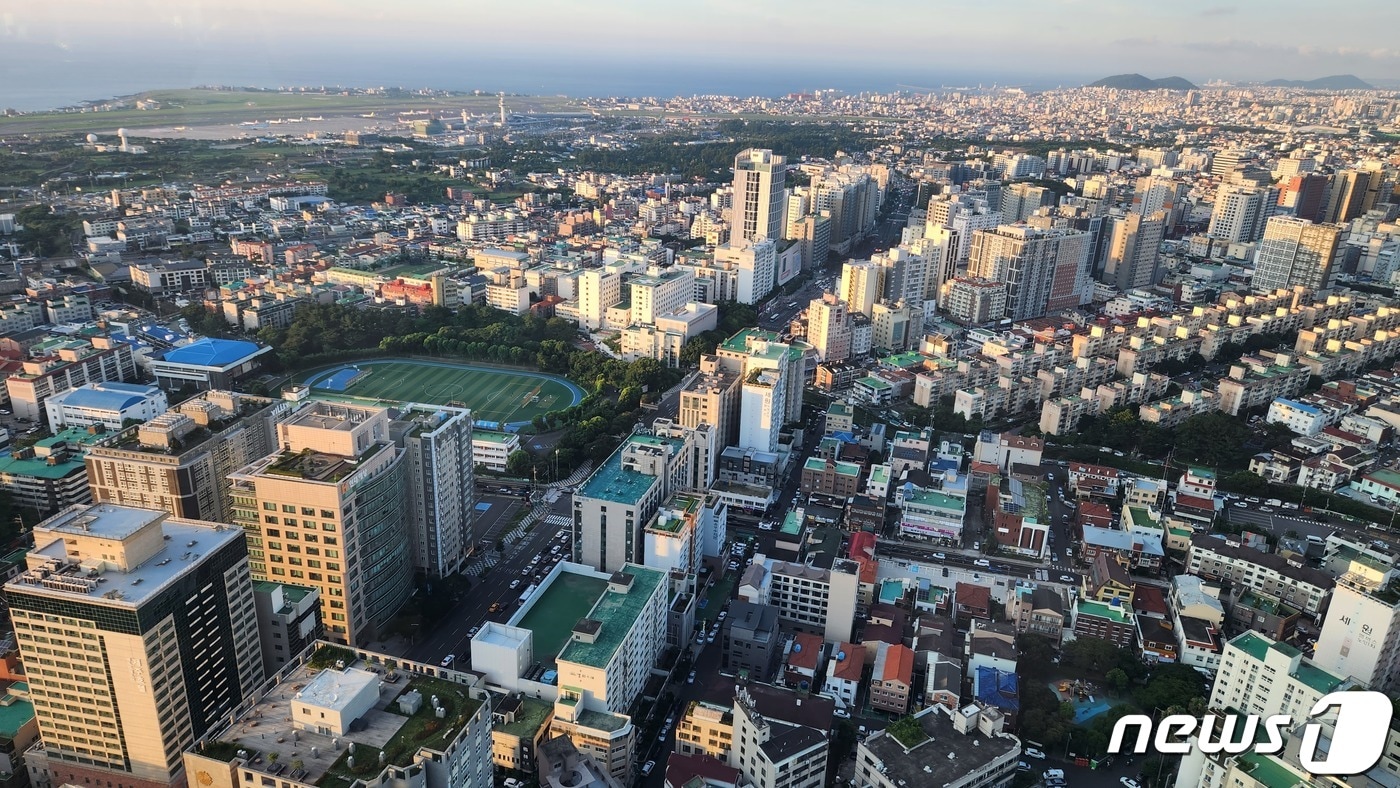 제주시내 전경./뉴스1 