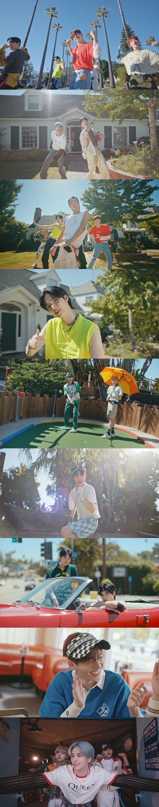 크래비티/'치즈' 뮤직비디오 갈무리