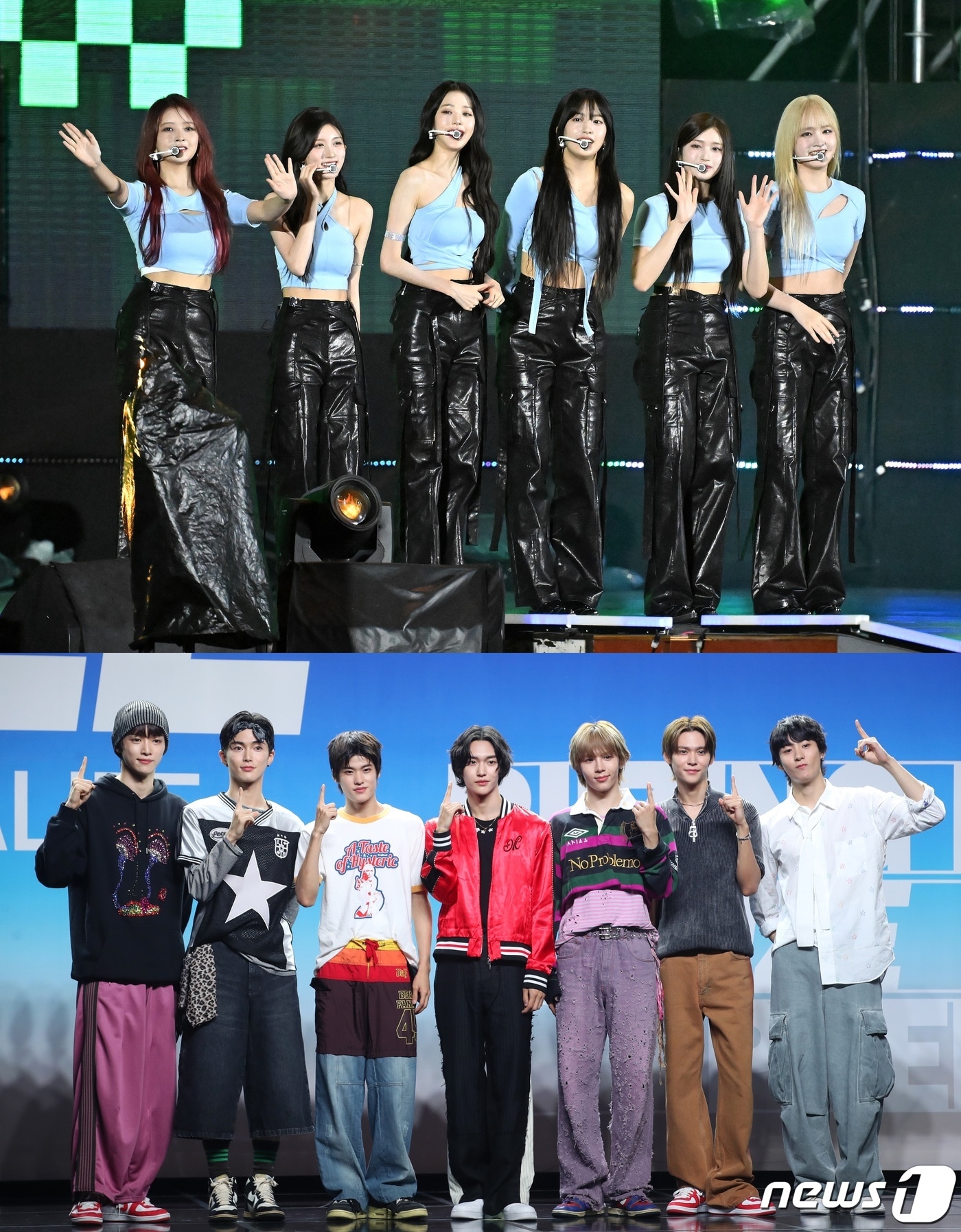 그룹 아이브(위쪽), 라이즈 ⓒ 뉴스1