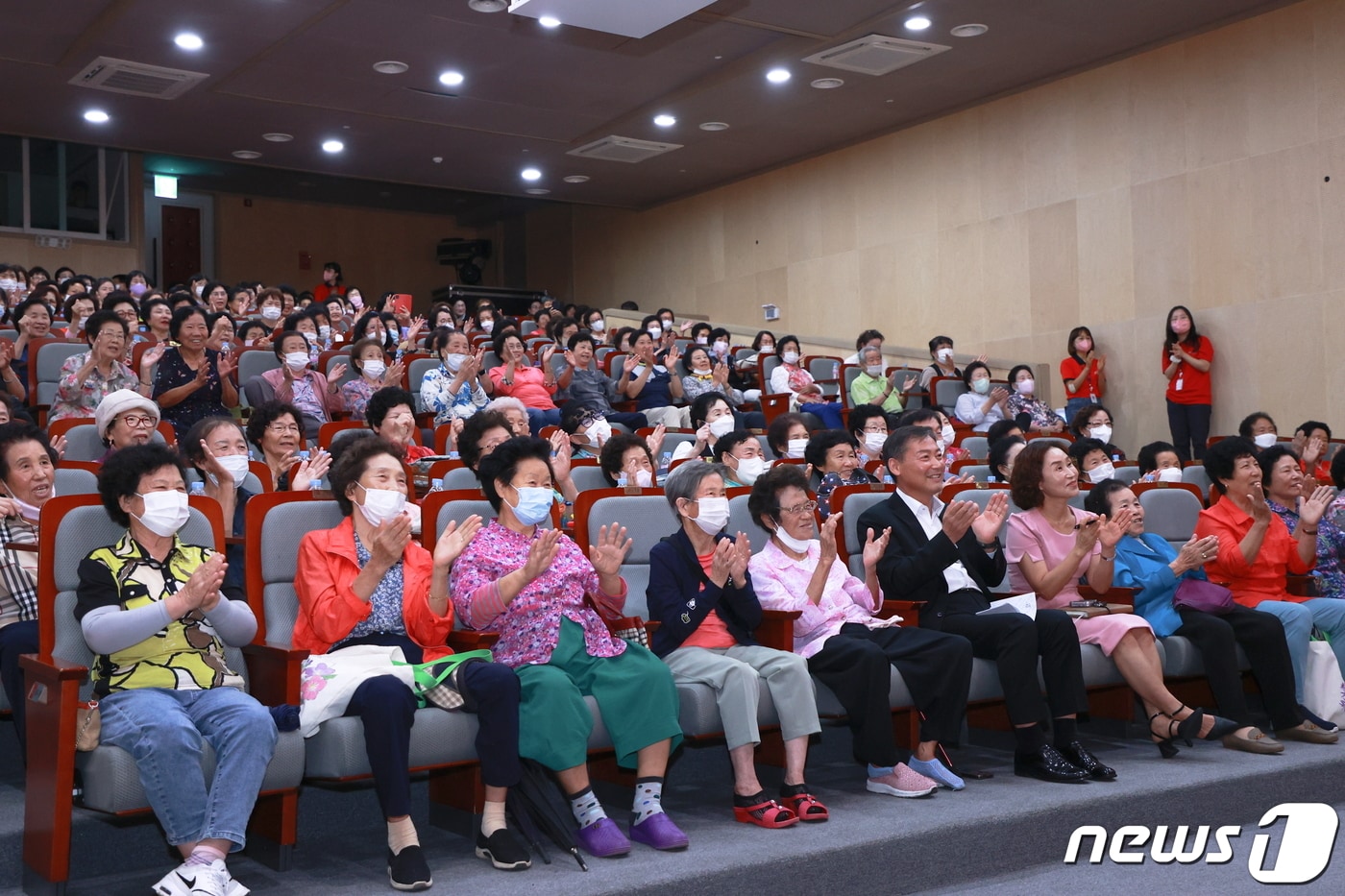 13일 전북 진안군이 치매 극복의날 기념식을 갖고 있다.(진안군제공)2023.9.13/뉴스1