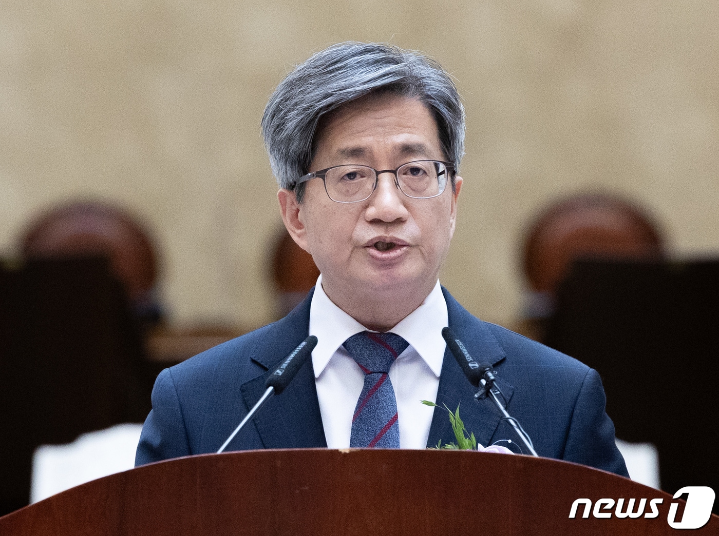 김명수 전 대법원장. ⓒ 뉴스1