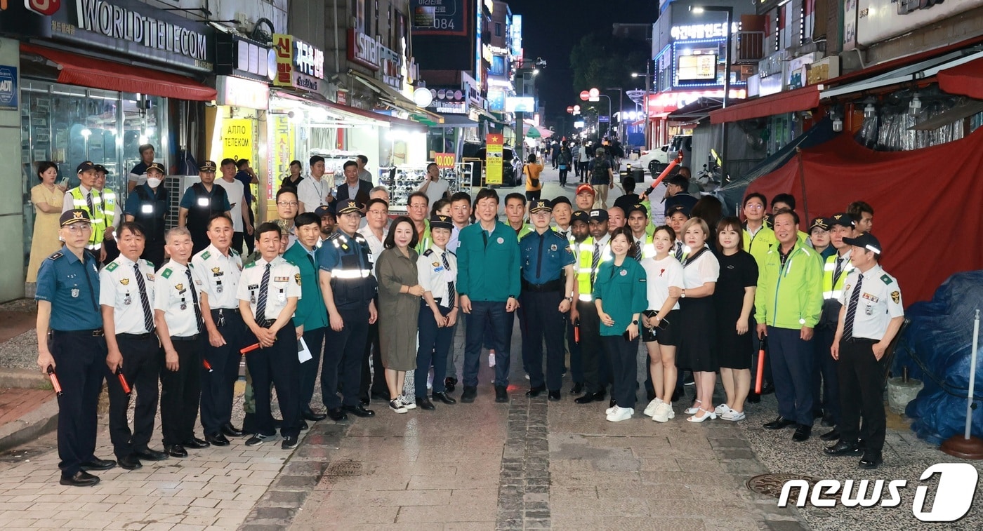 합동순찰.&#40;경기남부경찰청 제공&#41;