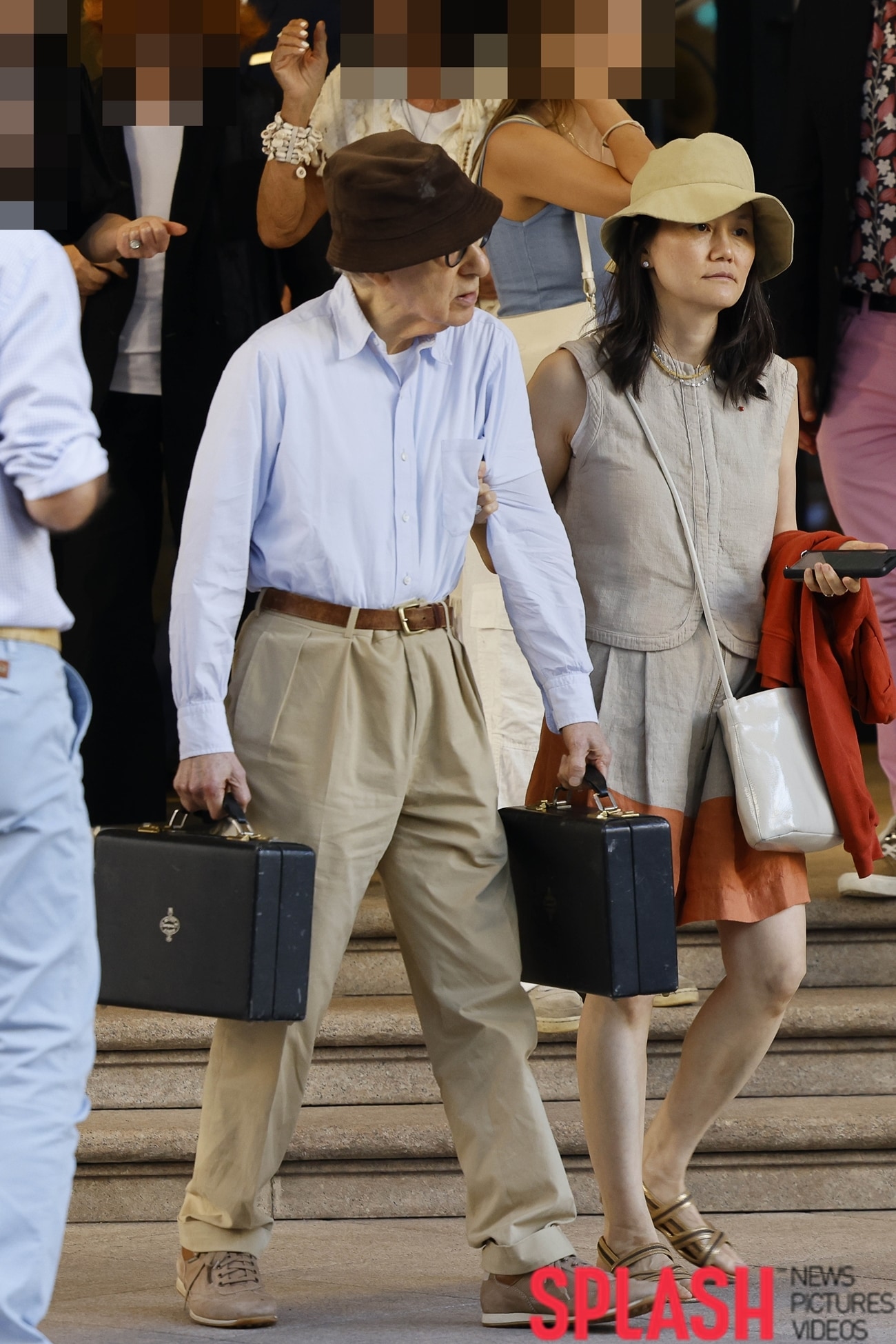 우디 앨런, 순이 / 사진제공=Splash News