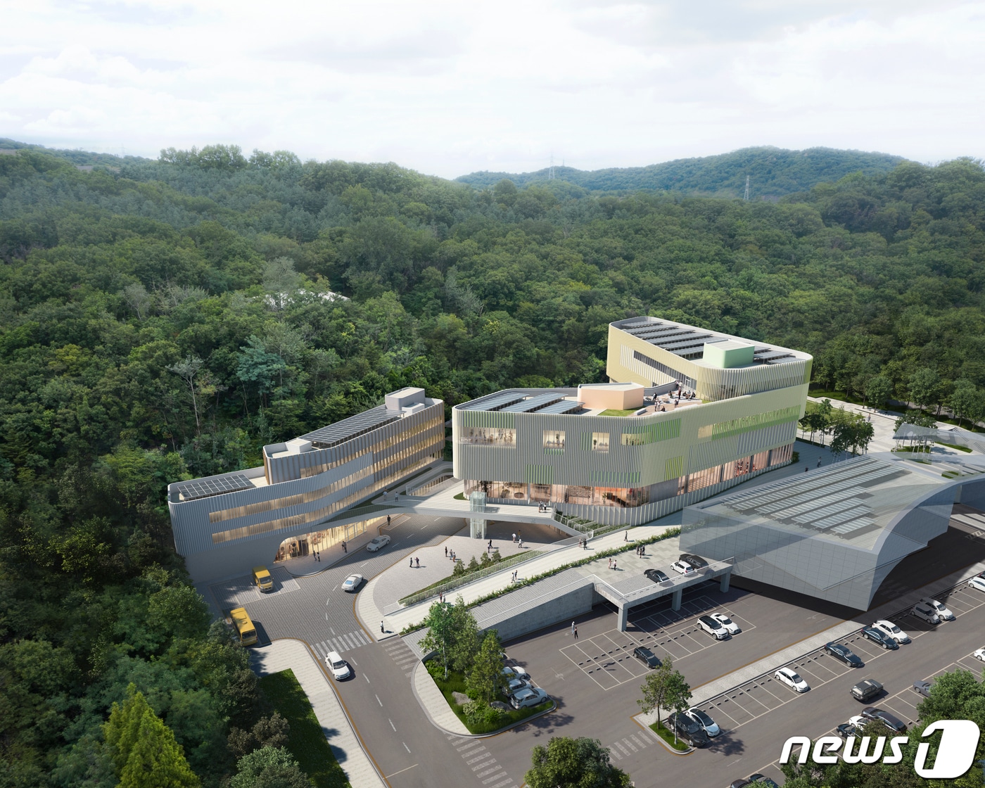 인천 혁신육아복합센터 조감도.