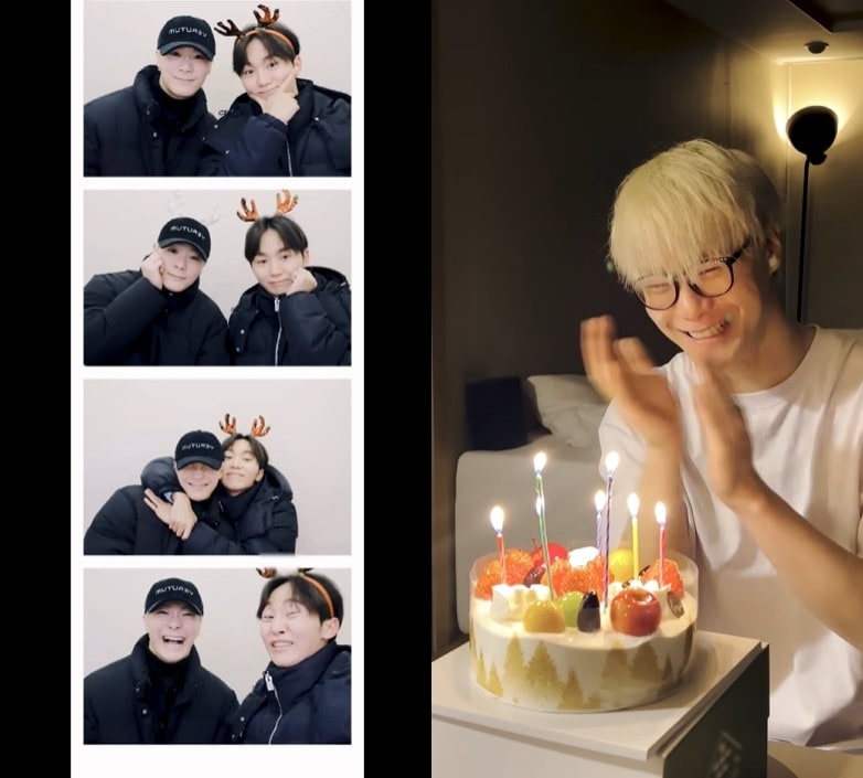 승관과 문빈(승관 유튜브 영상 갈무리)