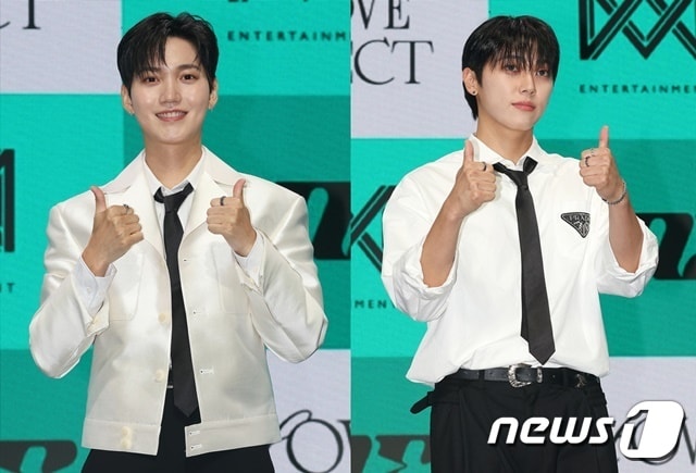 온앤오프 승준(왼쪽), 민균