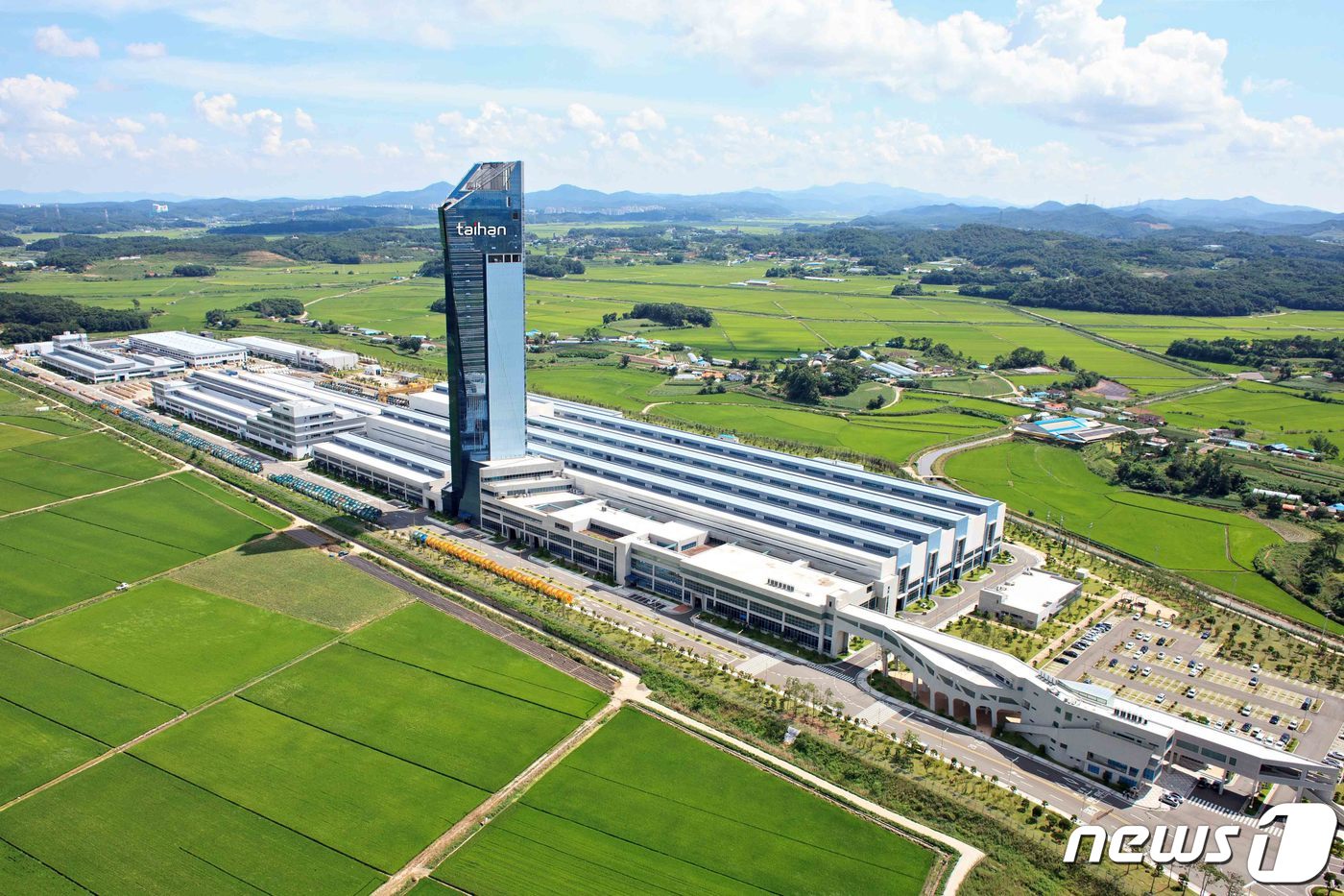 대한전선 당진공장 전경(대한전선 제공) ⓒ News1