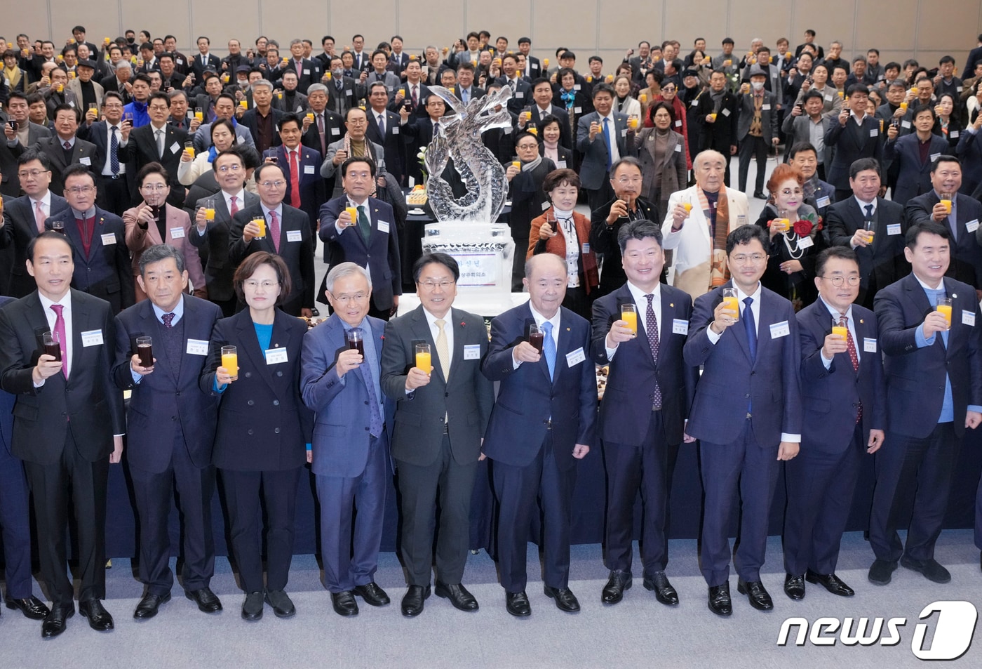 2024년 광주상공회의소 신년인사회 모습.(광주시 제공)2024.1.3/뉴스1