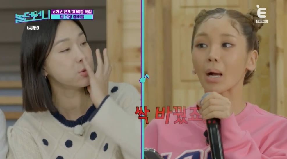 (E채널·채널S '놀던언니' 갈무리)