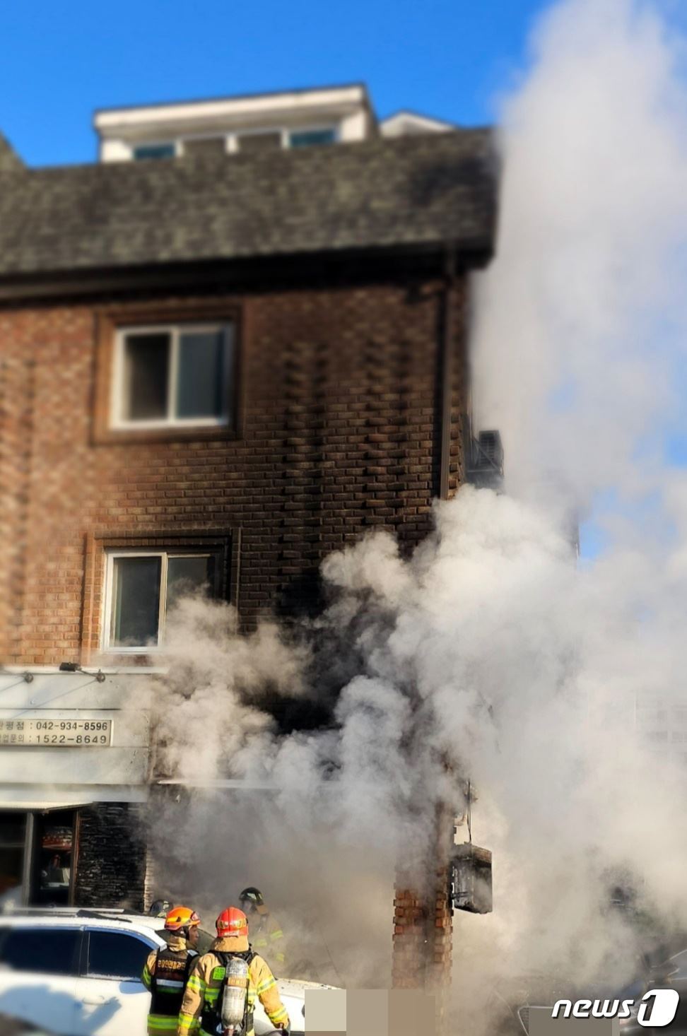 화재 현장(유성소방서 제공)/뉴스1
