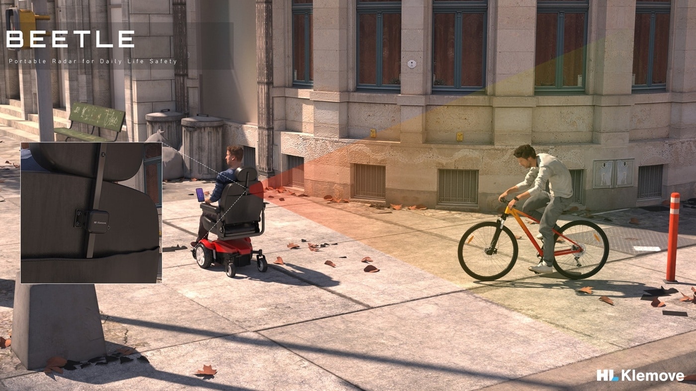 HL클레무브 포터블 레이더 비틀(HL그룹 제공)