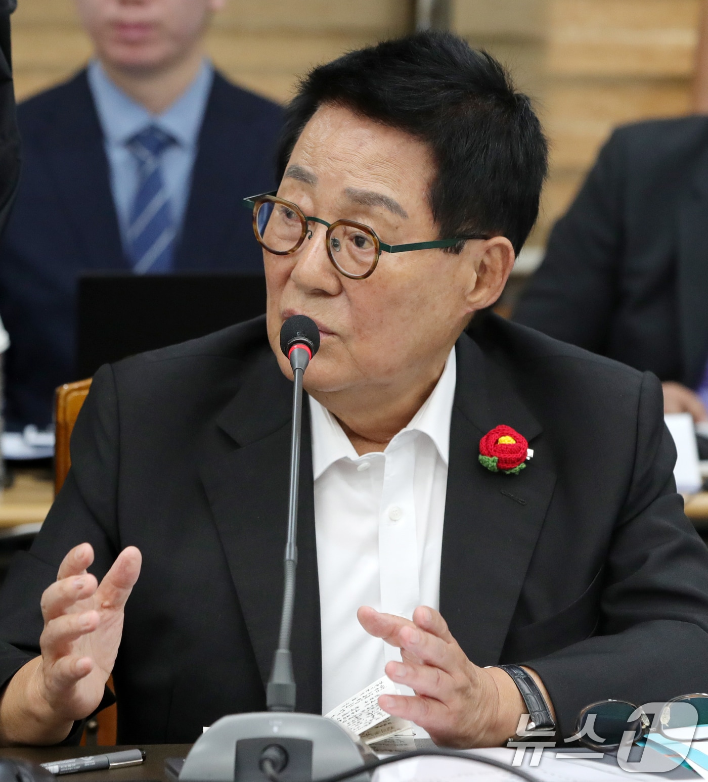 박지원 더불어민주당 의원. 2024.10.17/뉴스1 ⓒ News1 유경석 기자