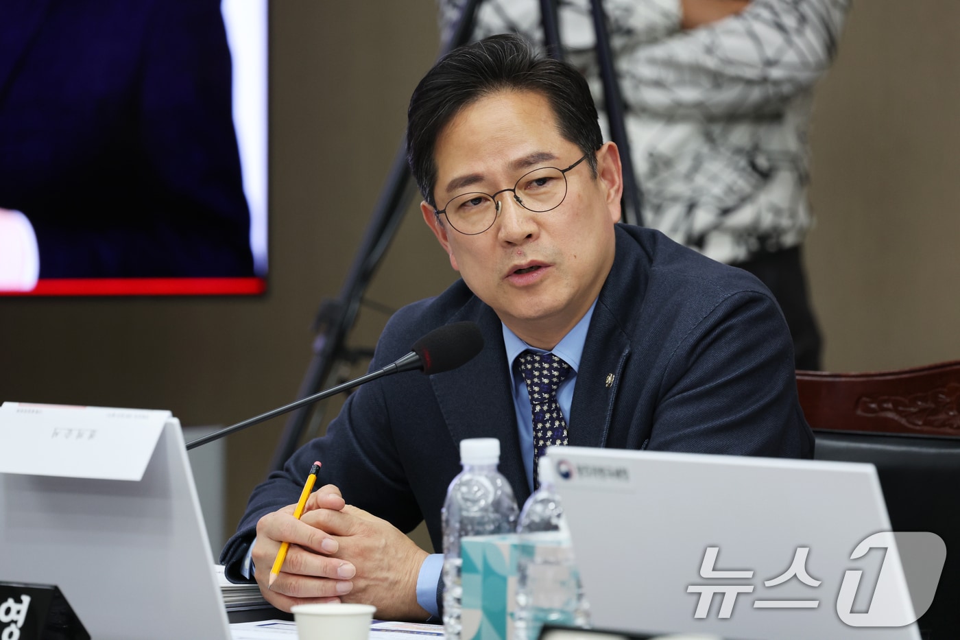 박수영 국민의힘 의원이 24일 정부광주지방합동청사에서 열린 국회 기획재정위원회 광주지방국세청 국정감사에서 질의하고 있다.2024.10.24/뉴스1 ⓒ News1 김태성 기자