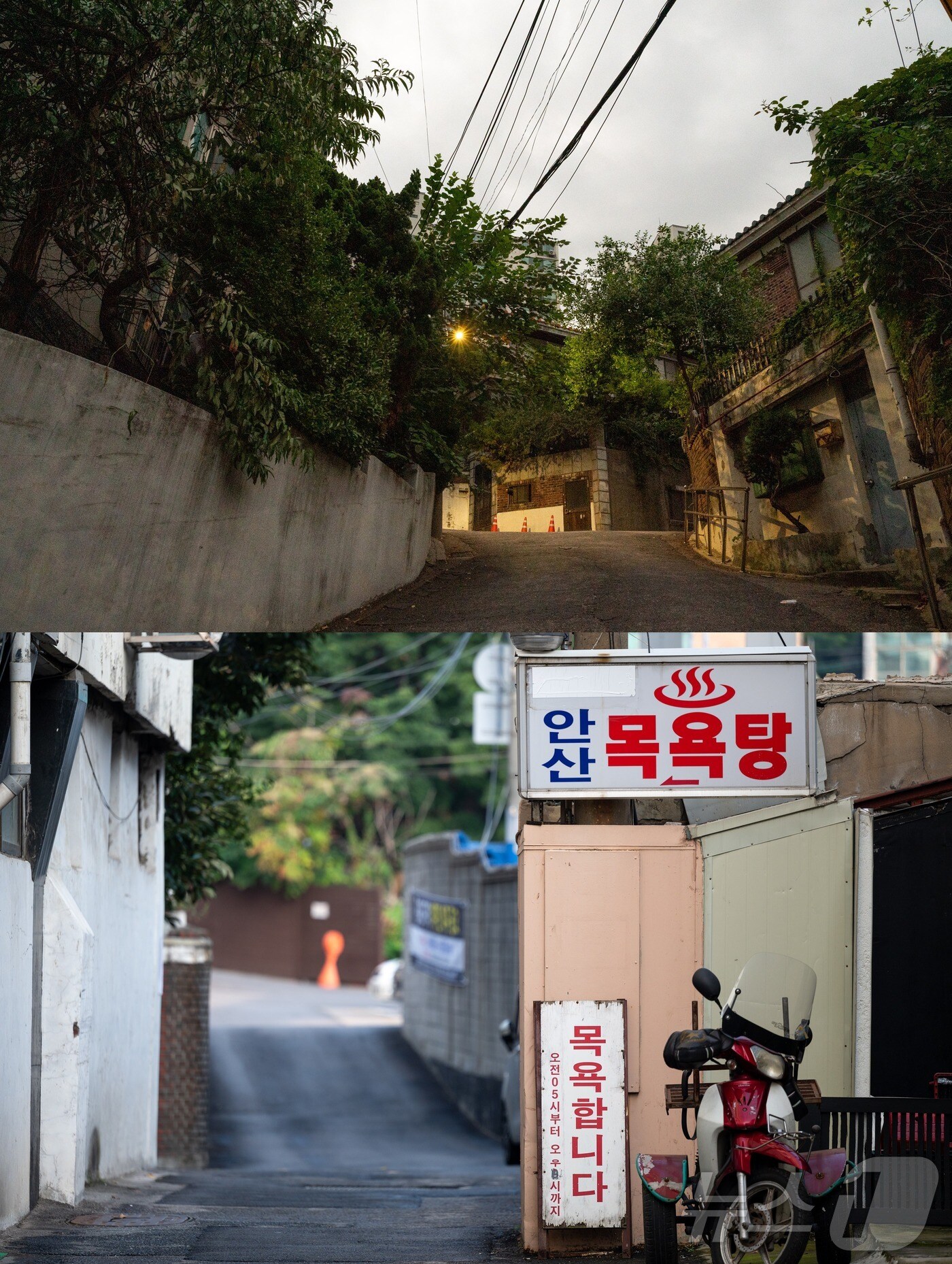 재건축을 앞둔 홍제3구역 골목(현대건설 제공)