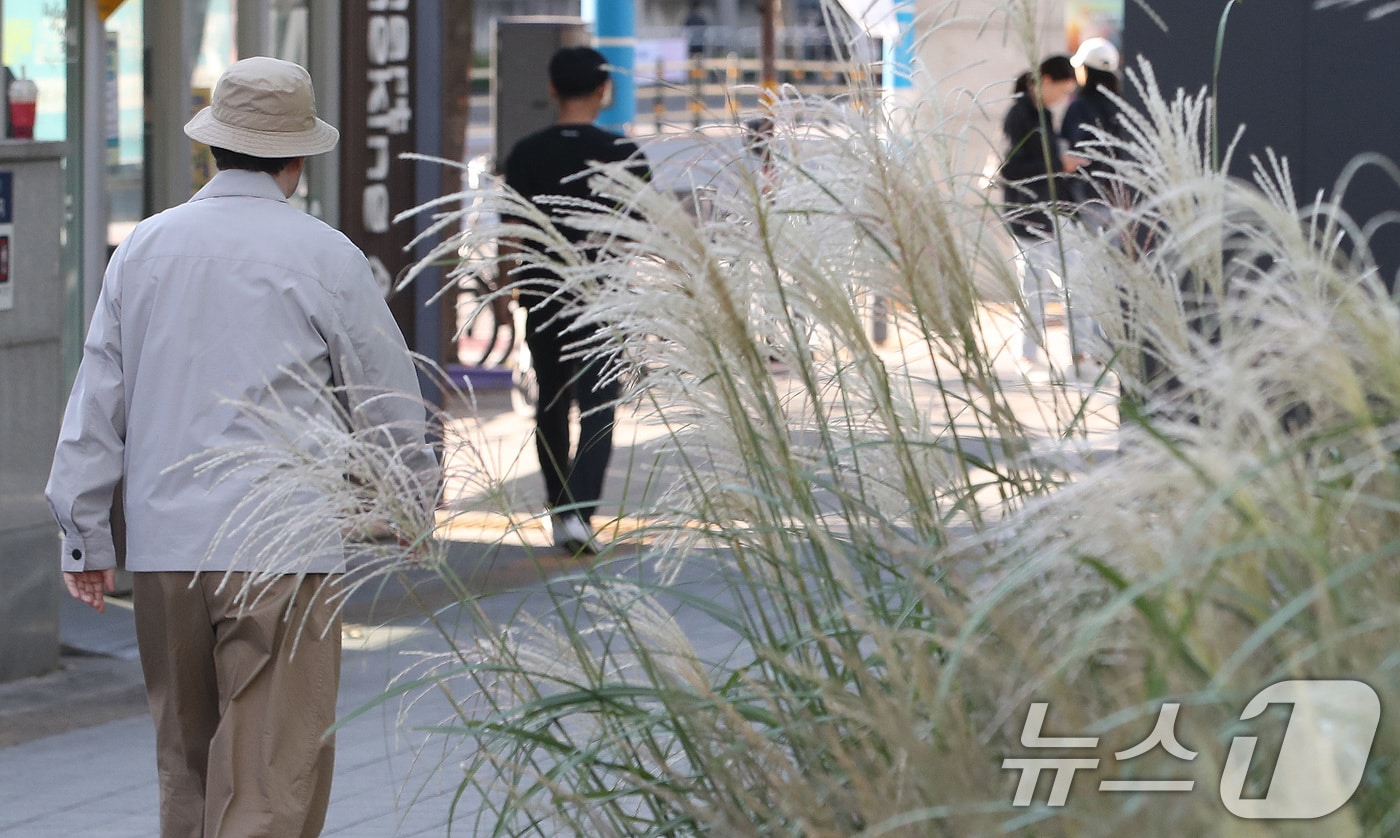 시민들이 쌀쌀한 날씨에 든든한 옷차림을 하고 발걸음을 옮기고 있다. &#40;사진은 기사 내용과 무관함&#41; / 뉴스1 ⓒ News1