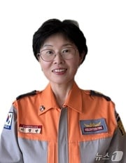 이정란 의용소방대원.(전북자치도소방본부 제공)/뉴스1
