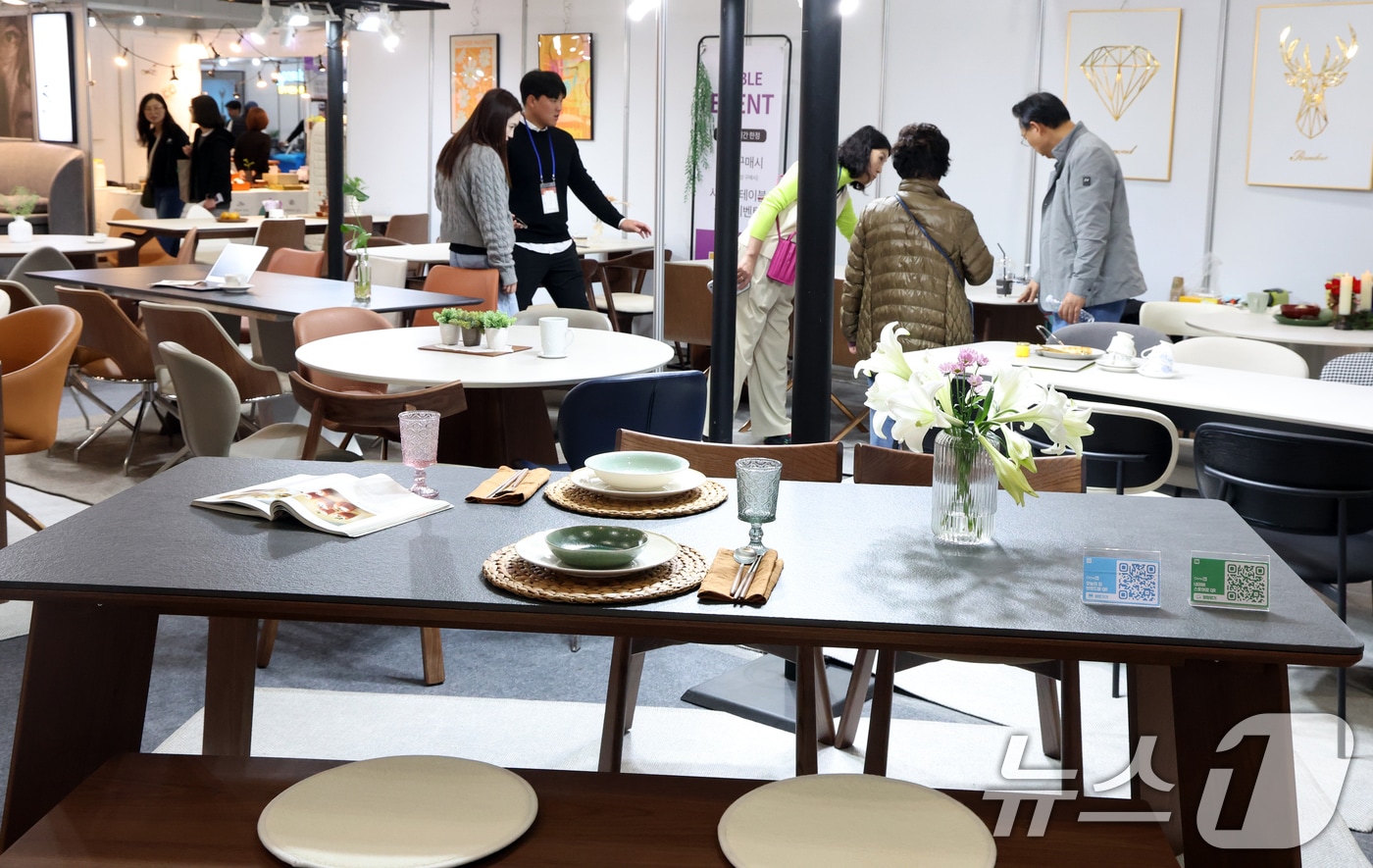 작년 11월14일 경기도 고양시 킨텍스에서 열린 2024 가을 고양가구박람회. 2024.11.14/뉴스1 ⓒ News1 김명섭 기자