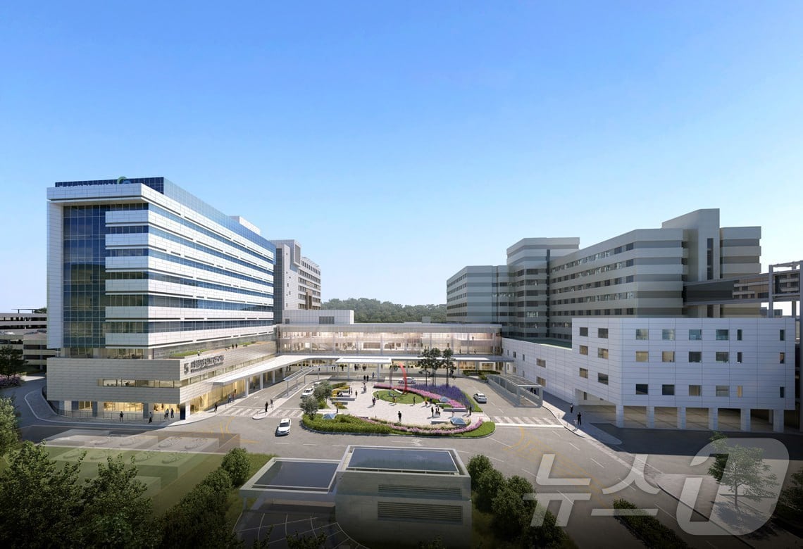 충북대병원 조감도. /뉴스1