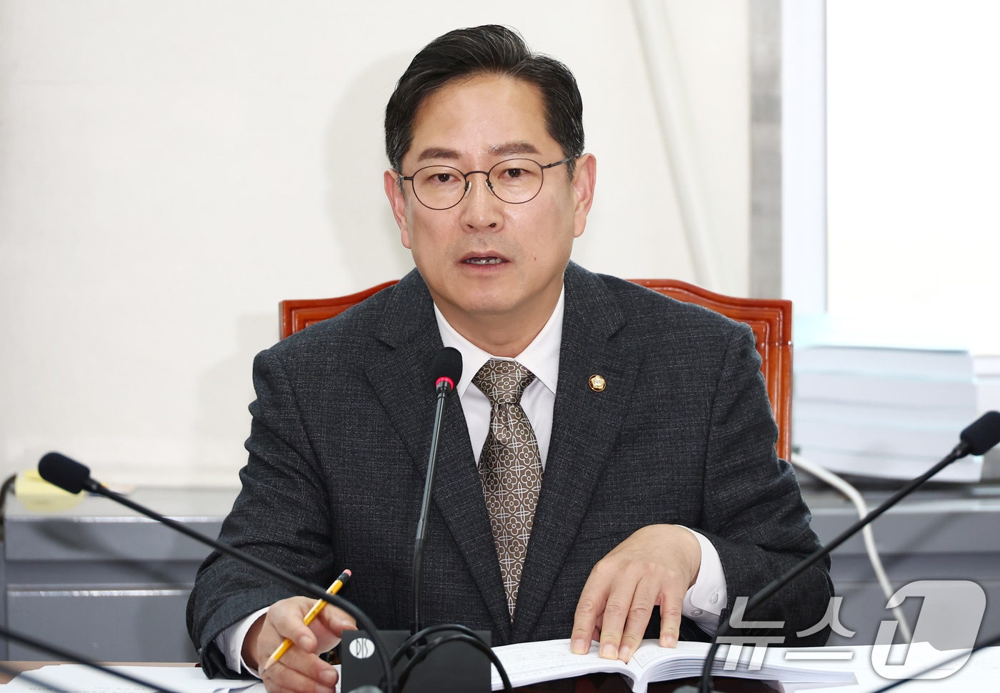 박수영 국민의힘 의원이 서울 여의도 국회에서 열린 기획재정위원회 조세소위원회에서 발언하고 있다. 2024.11.21/뉴스1 ⓒ News1 김민지 기자