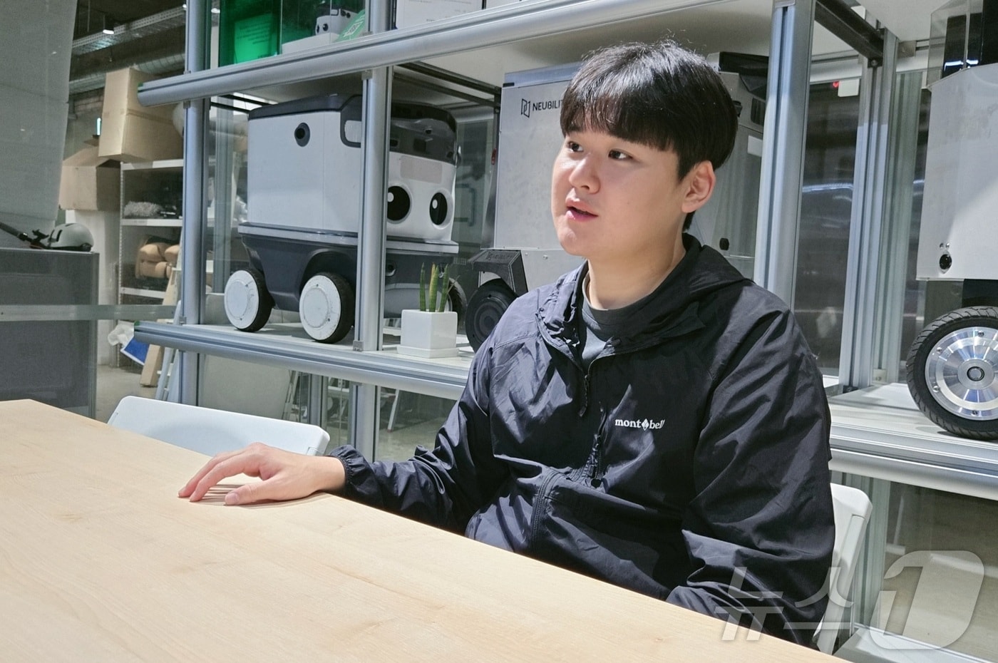 이상민 뉴빌리티 대표가 <뉴스1>과 인터뷰를 진행하고 있다. ⓒ 뉴스1