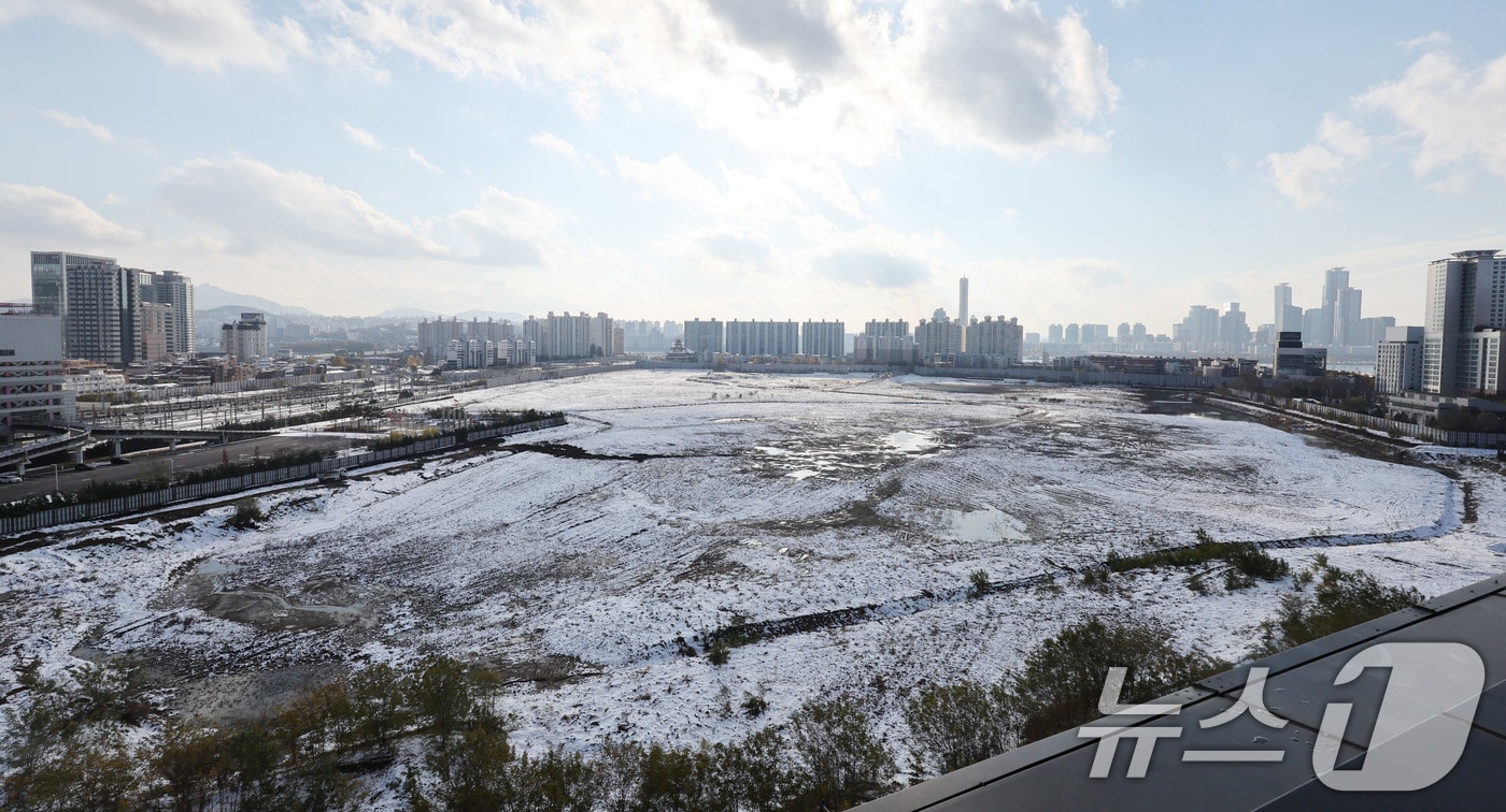 용산국제업무지구 개발부지. 2024.11.28/뉴스1 ⓒ News1 박지혜 기자
