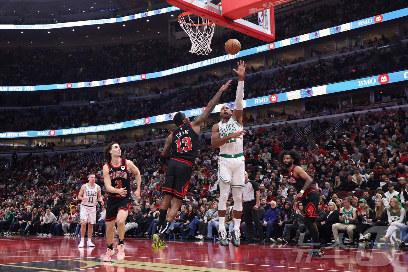 보스턴 셀틱스가 시카고 불스를 꺾고 7연승을 달렸다. ⓒ AFP=뉴스1
