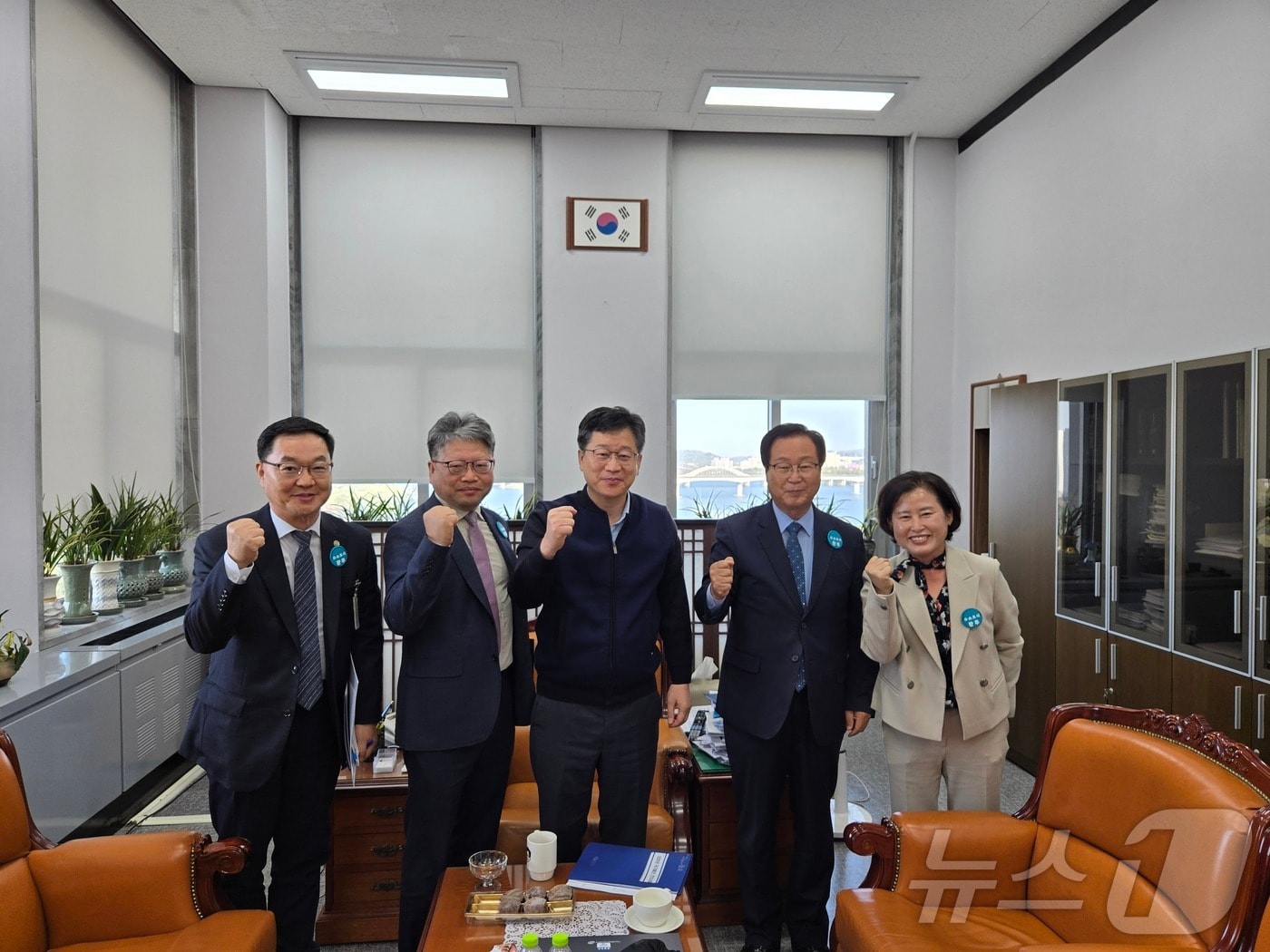 유희태 전북자치도 완주군수가 5일 내년도 국가 예산 확보를 위해 총력전을 펼쳤다.&#40;완주군 제공&#41;2024.11.5/뉴스1