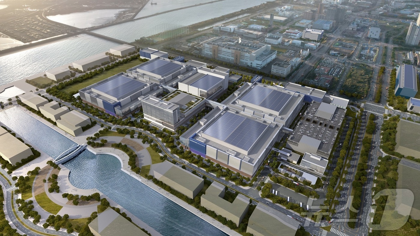삼성바이오로직스 제2바이오캠퍼스 조감도.(삼성바이오로직스 제공)