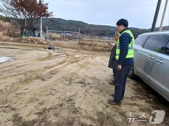 개발제한구역 내 관리 실태 점검 모습.(대전시 제공)/뉴스1