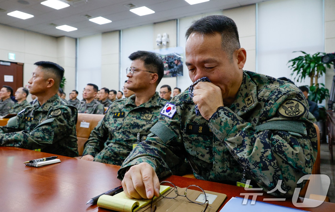비상계엄 당시 국회에 투입된 제1공수특전여단의 이상현 전 여단장. ⓒ 뉴스1