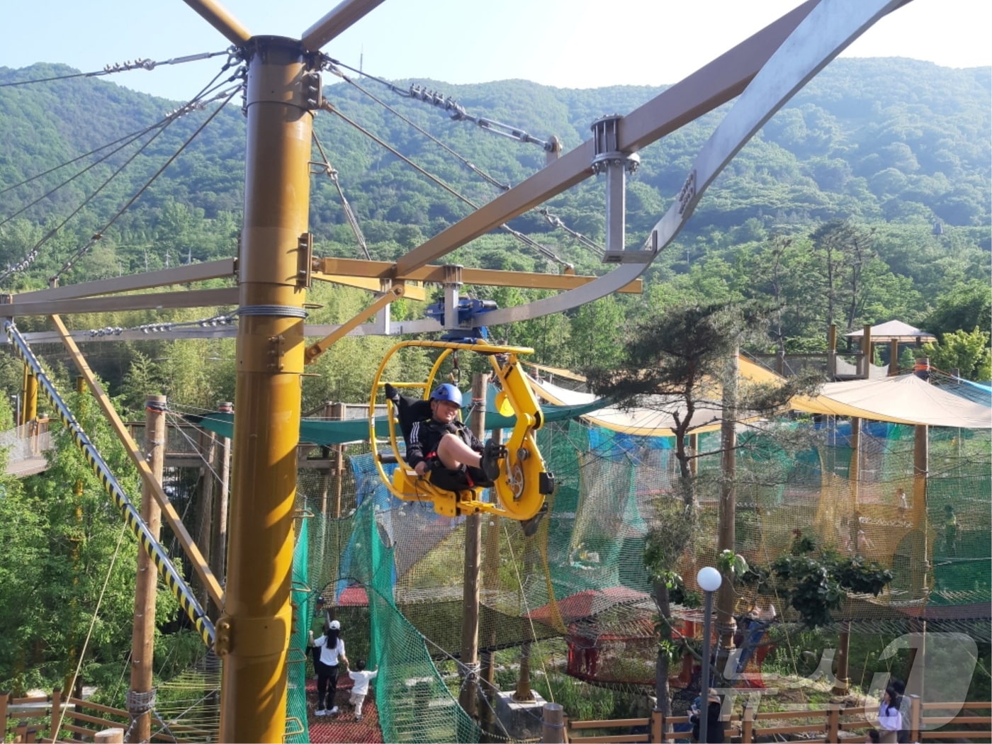 진주 월아산 에코라이더&#40;진주시 제공&#41;.