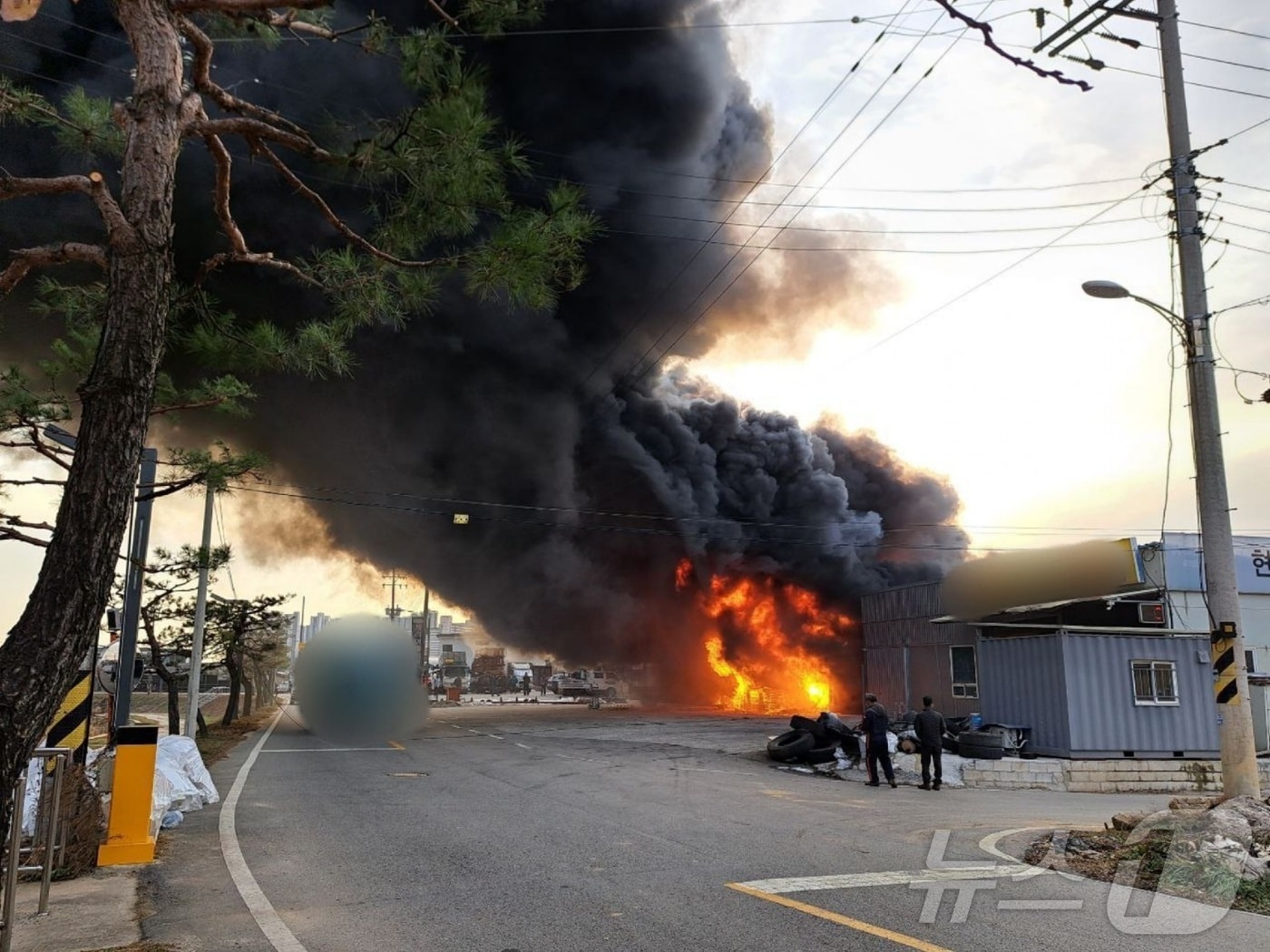 화재 현장 모습.(경기도소방재난본부 제공)