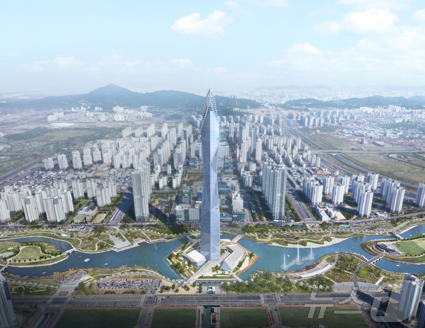 청라시티타워 / 뉴스1 ⓒ News1 정진욱 기자