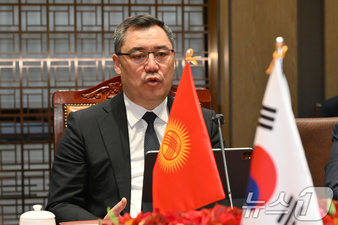 사디르 자파로프 키르기스스탄 대통령/뉴스1 ⓒ News1 국회사진취재단