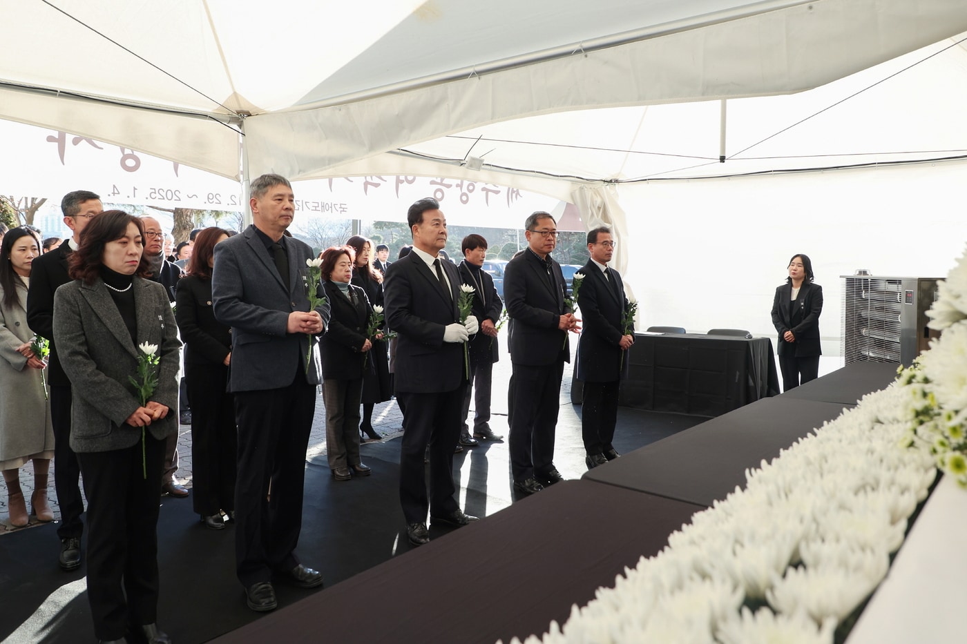 경기 의왕시 &#39;전남 무안국제공항 제주항공 여객기 추락 참사&#39; 희생자 합동분향소. &#40;의왕시 제공&#41; 2024.12.31/뉴스1