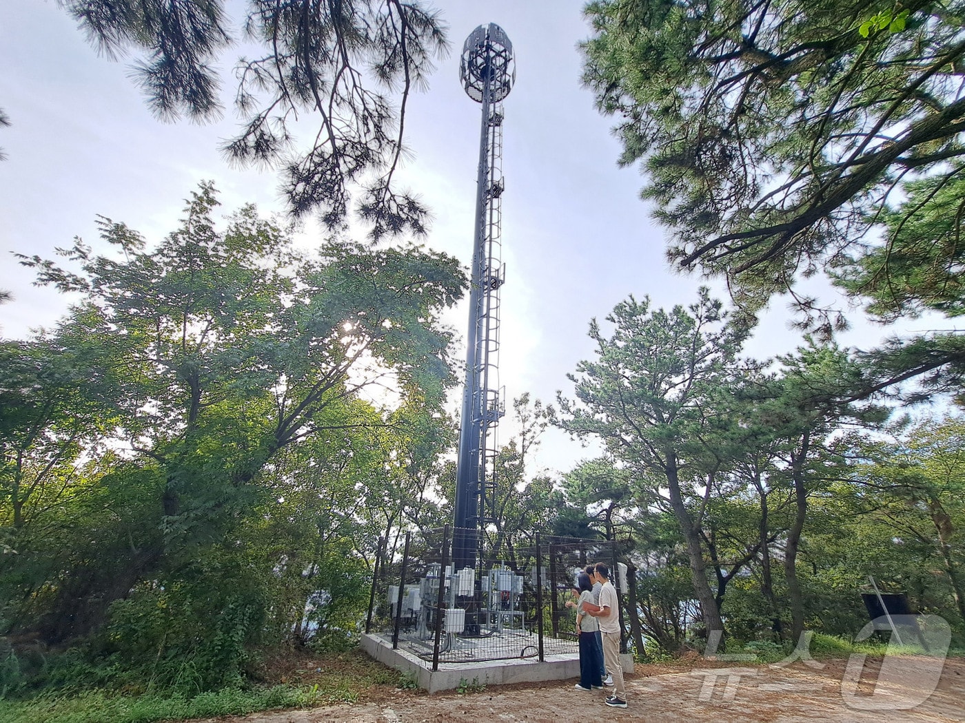 울산 북구가 휴대전화 음영지역 해소 등 하반기 적극행정 우수사례를 선정했다고 6일 밝혔다. 사진은 양정동 심청골마을 중계기 설치 모습. &#40;울산 북구 제공&#41;