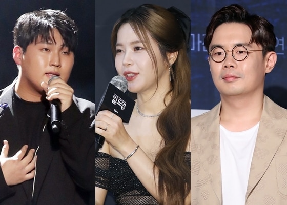 최근 리메이크곡들을 발매한 (왼쪽부터) 임재현, 솔라, 안세하 ⓒ 뉴스1