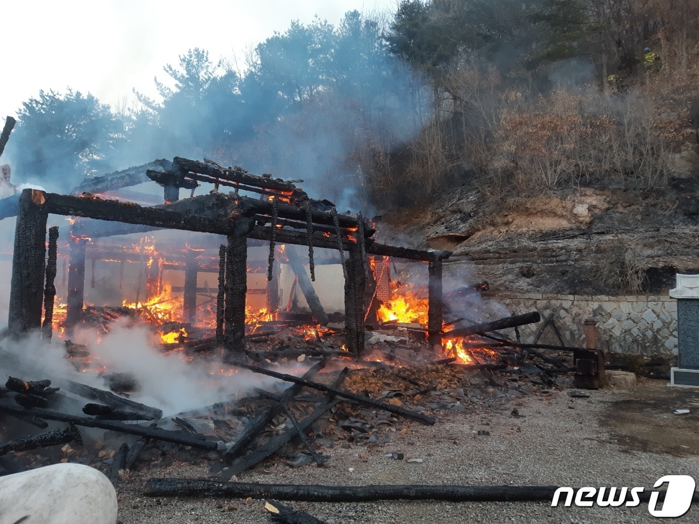 산불 자료사진.&#40;산림청 제공&#41;