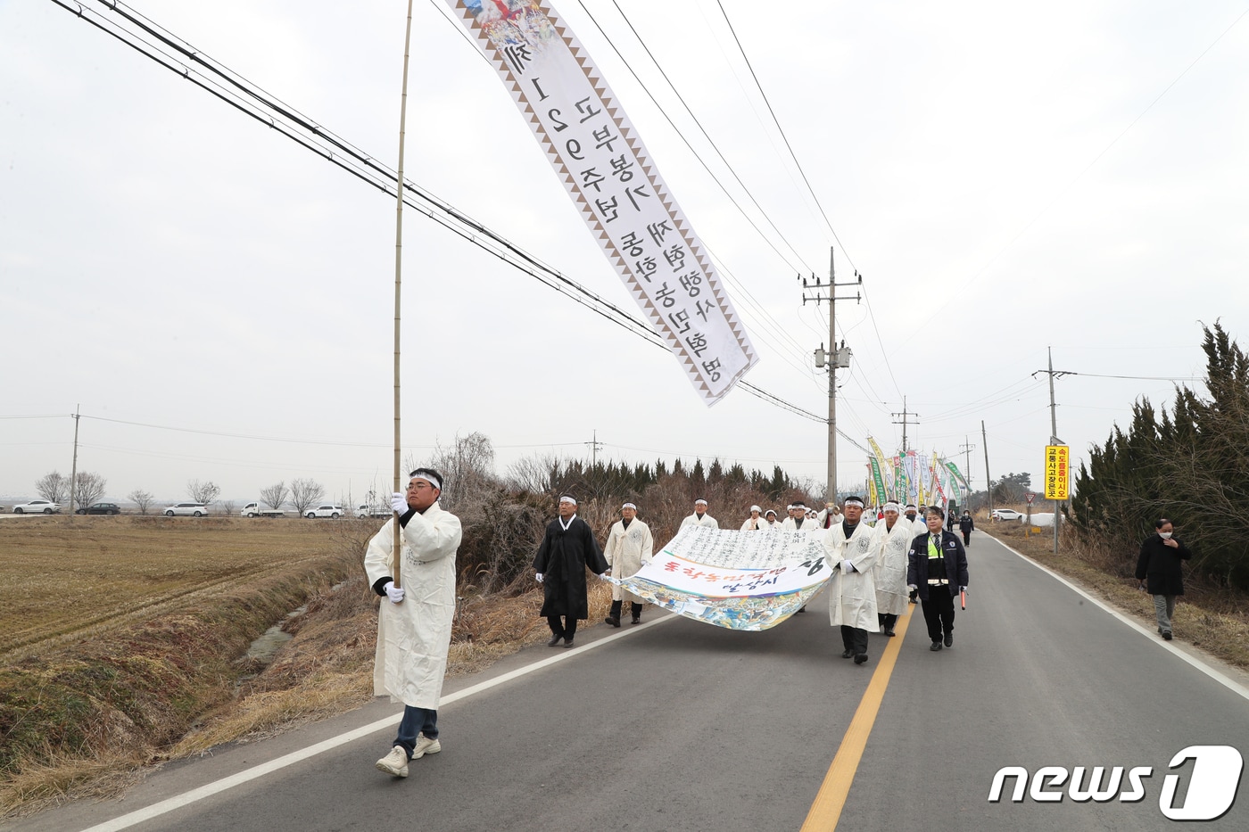 지난해 개최된 &#39;고부봉기&#39; 재현행사&#40;정읍시 제공&#41;2024.2.14/뉴스1 