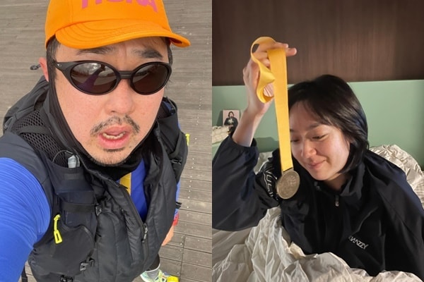 강재준(왼쪽), 이은형, 사진=강재준 SNS 캡처