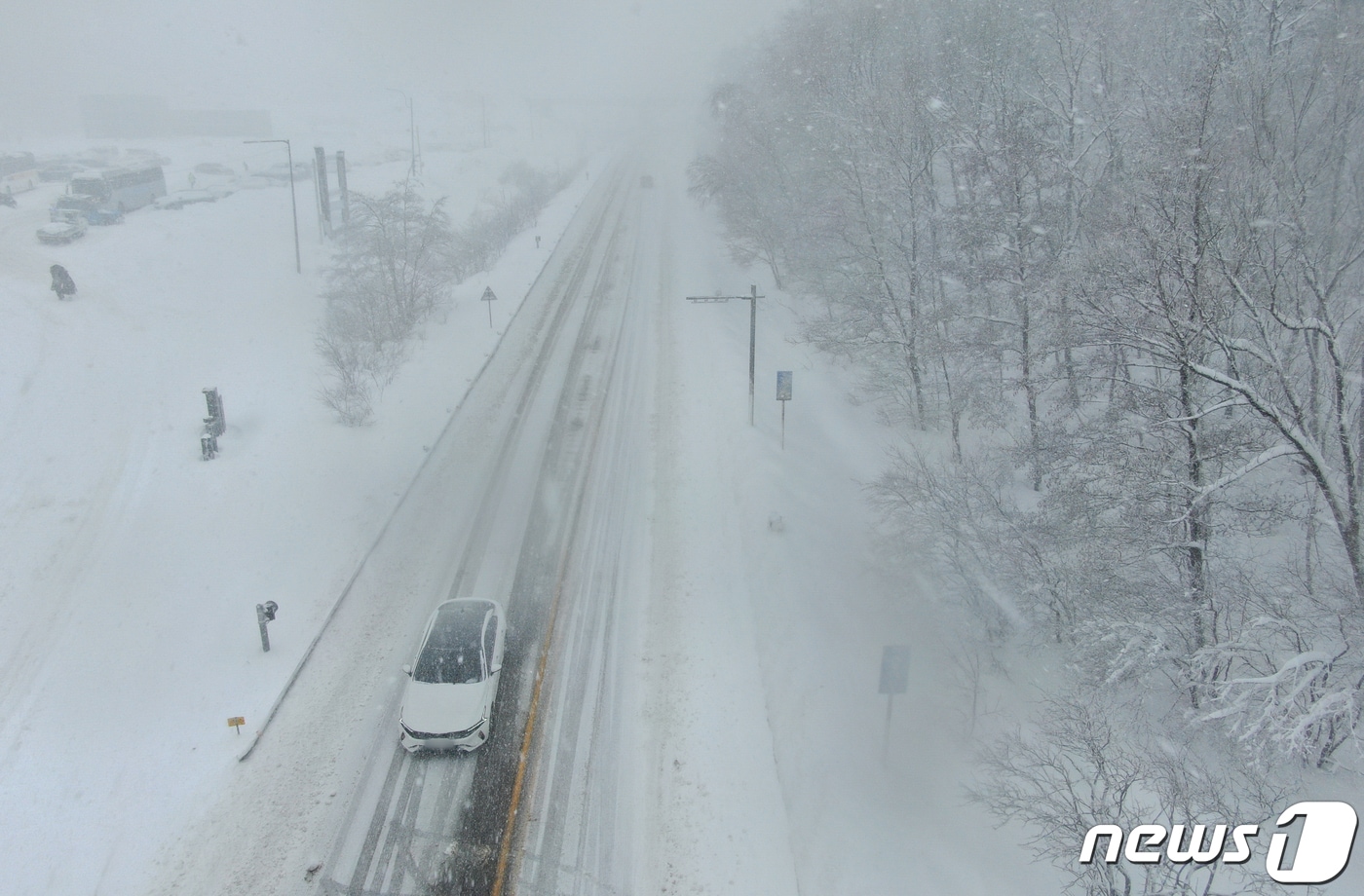 빙판·안개.기사 이해를 돕기 위한 과거 자료사진.(뉴스1 DB)ⓒ News1 이재명 기자