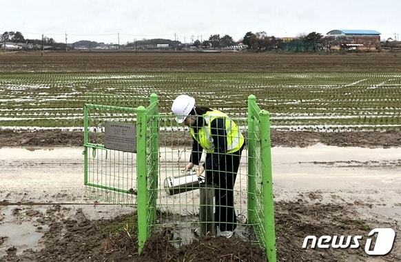 한국농어촌공사 전북지역본부가 ‘2024년 지하수자원관리사업’에 착수했다.&#40;한국농어촌공사 전북지역본부 제공&#41;/뉴스1